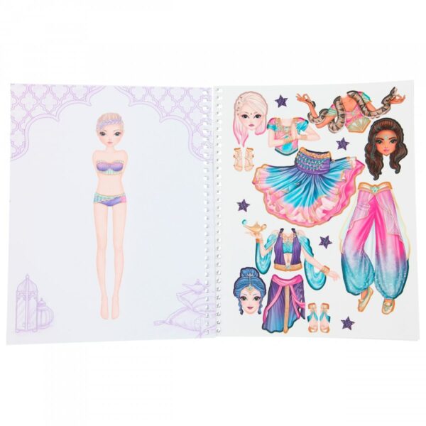 TopModel Fantasy Model Dress me up -suunnitteluvihko