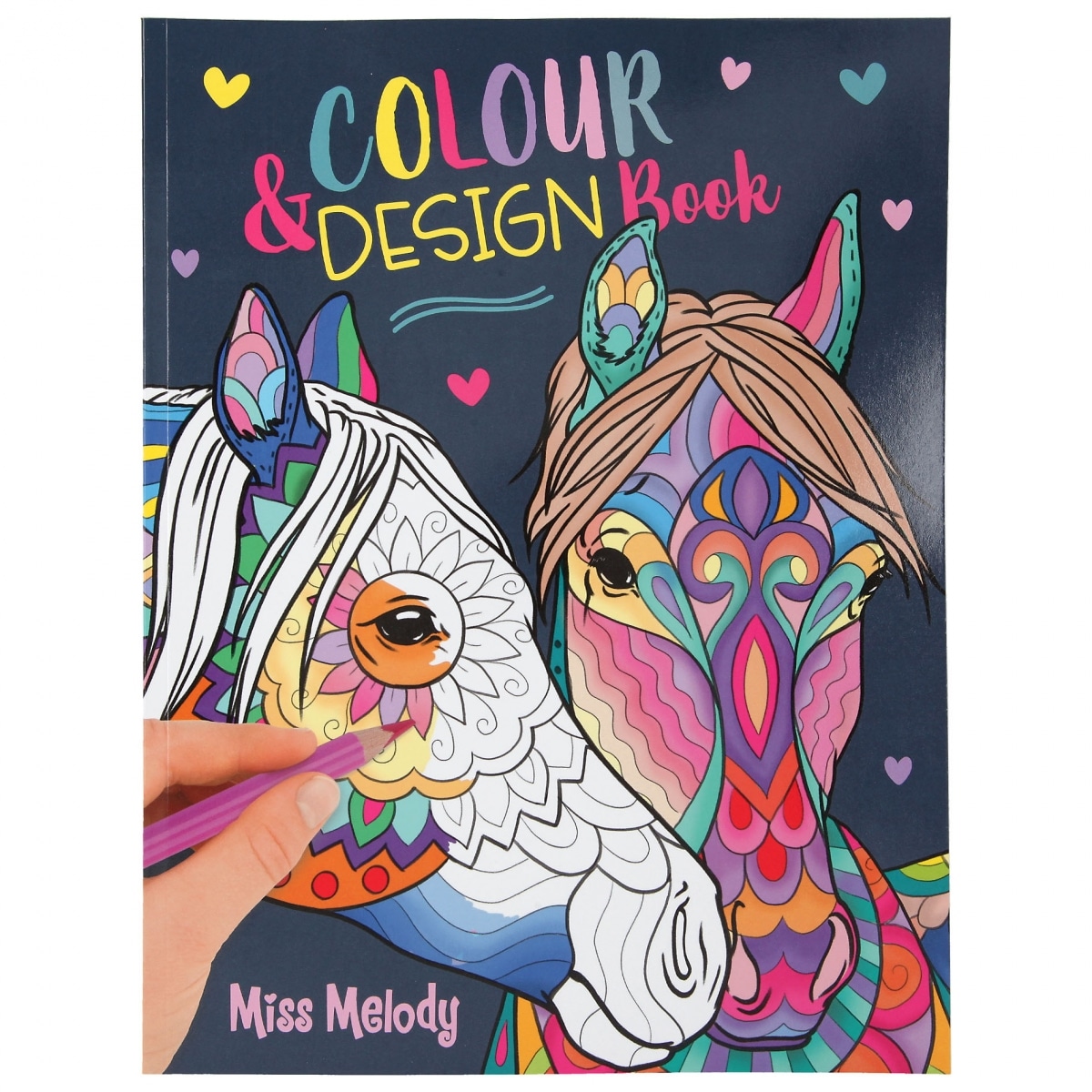 Miss Melody Colour & Design värityskirja
