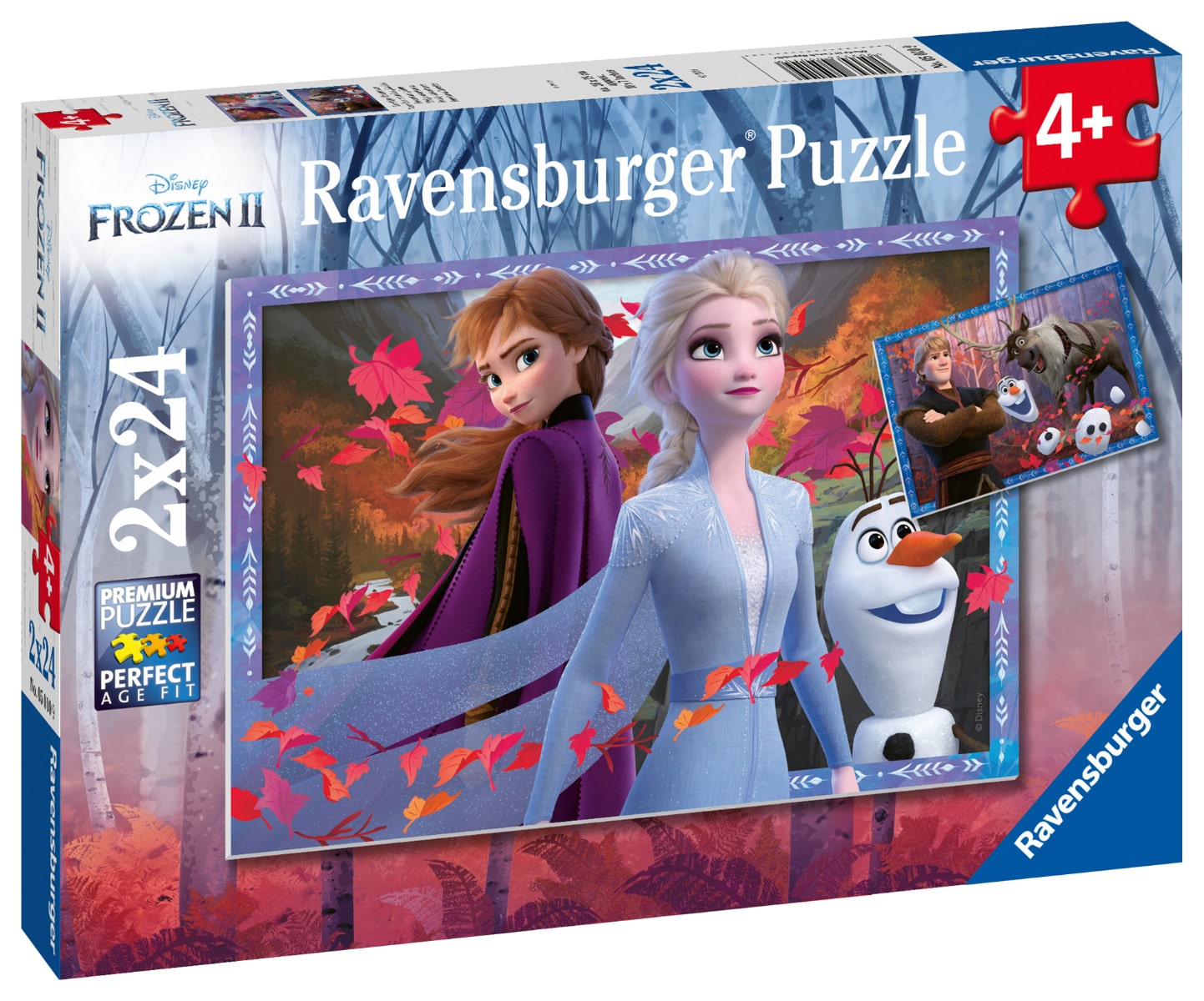 Ravensburger Disney Frozen II -palapelisetti 2 x 24
