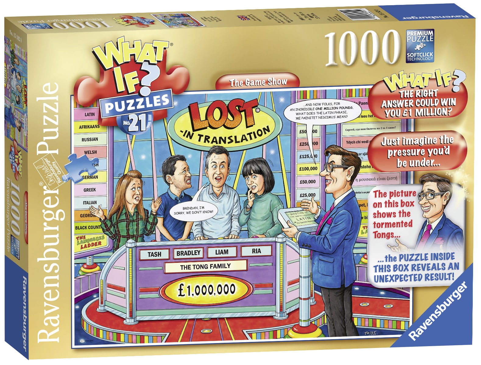 Ravensburger What if? Lost in translation -palapeli