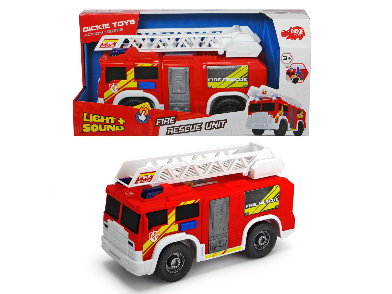 Dickis Toys Fire Rescue Unit Paloauto