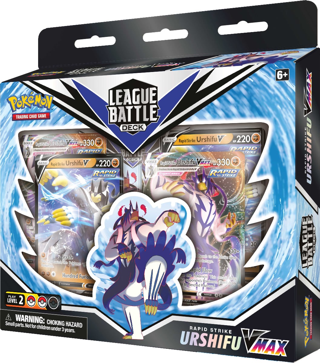 Pokémon Rapid Strike Urshifu VMax League Battle Deck -lahjapakkaus