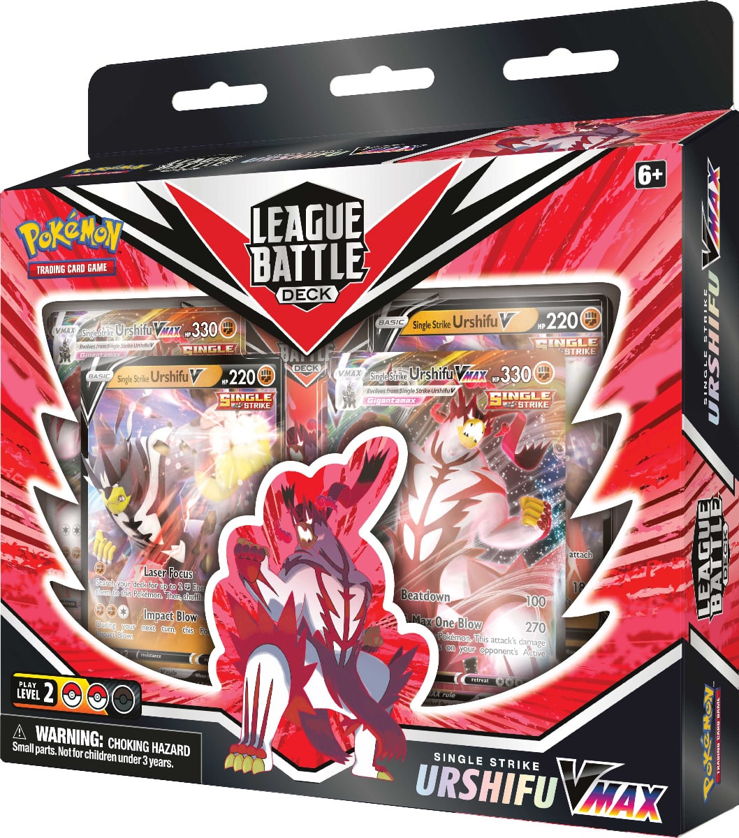 Pokémon Single Strike Urshifu VMax League Battle Deck -lahjapakkaus