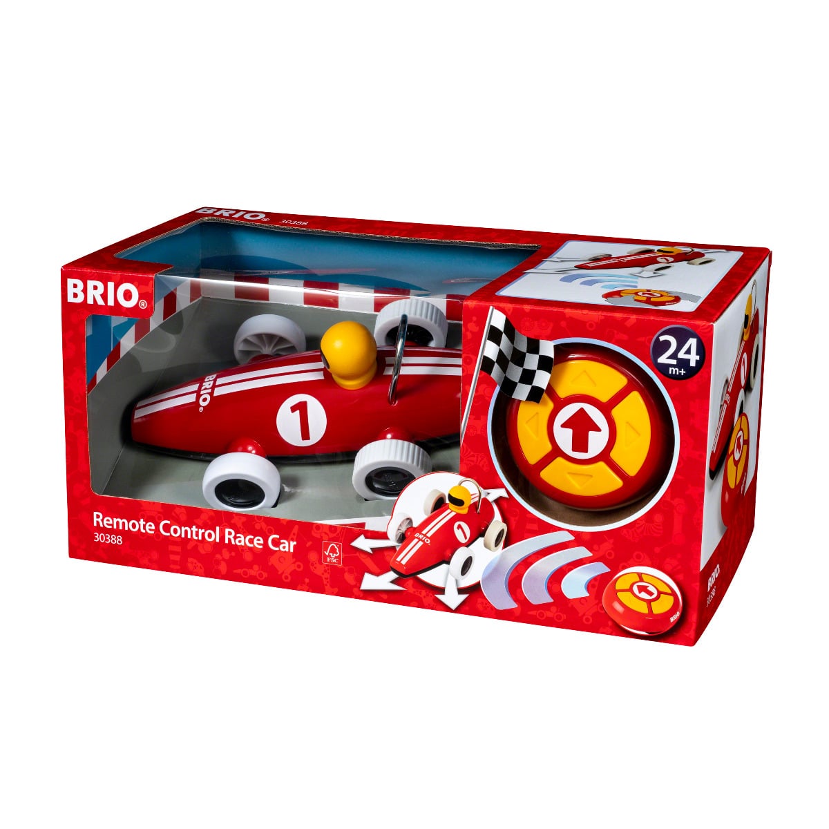 Brio RC kilpa-auto