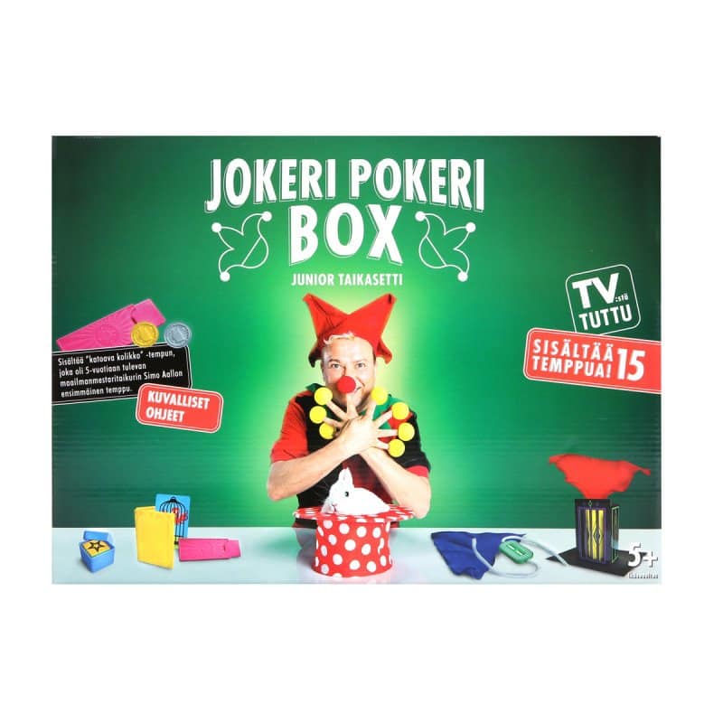 Jokeri Pokeri Box Junior-taikasetti