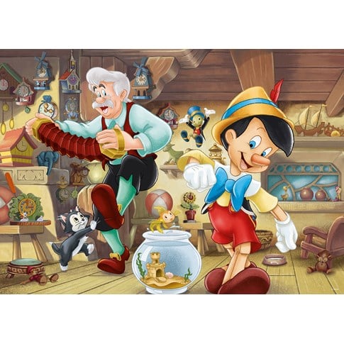 Ravensburger Disney Pinokkio -palapeli 1000 - Muksumassi