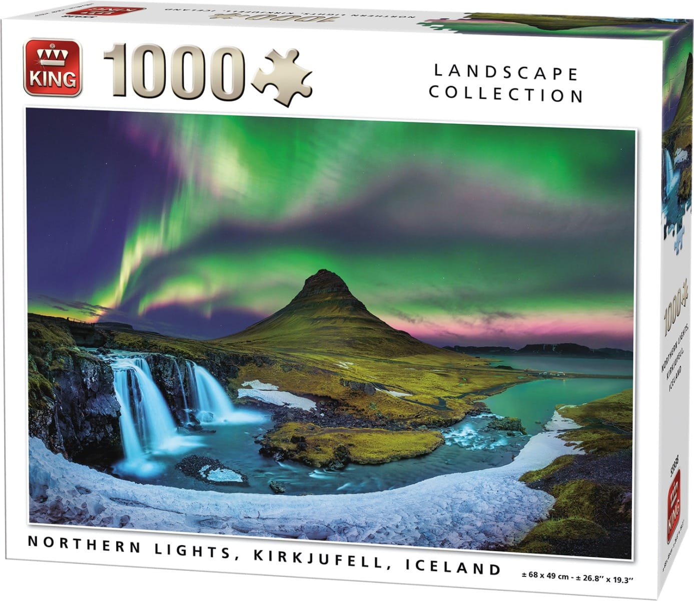 King Iceland Revontuli 1000 palan palapeli