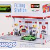 Burago Bensa-asema 1:43 ja yksi auto - Thumbnail Image 1