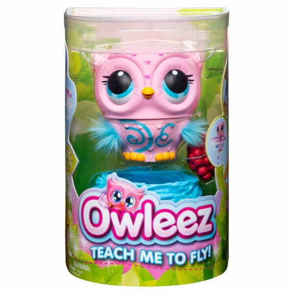 Owleez Lentävä Pöllö Pinkki