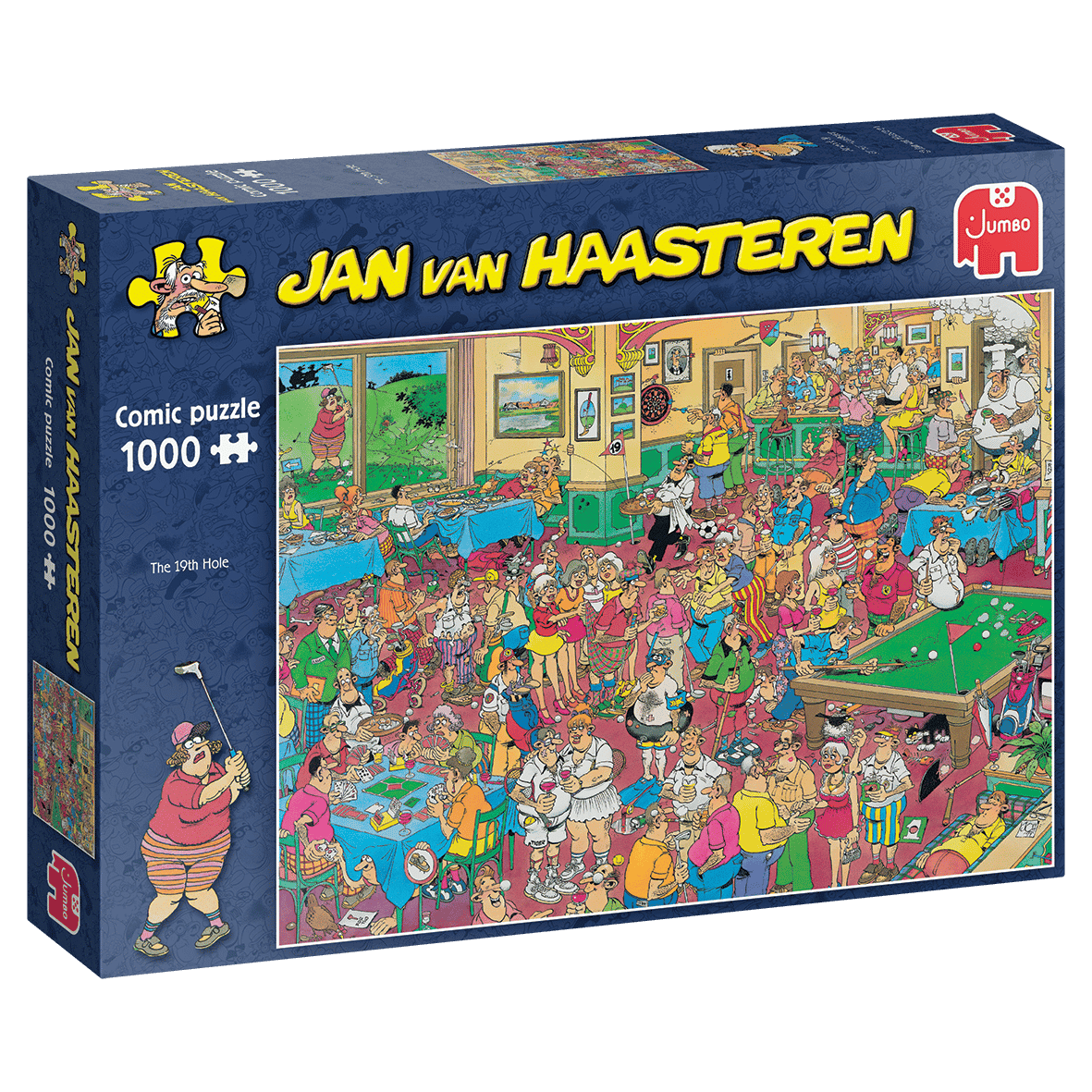 Jumbo Jan Van Haasteren Comic puzzle The 19th Hole 1000 palaa