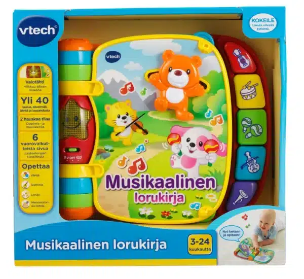 VTech Musikaalinen lorukirja 9 VTech Musikaalinen lorukirja