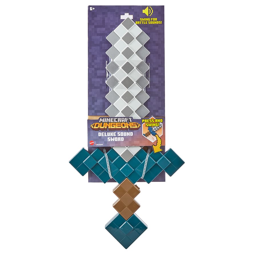 Minecraft Iron Sword Rautamiekka muovinen