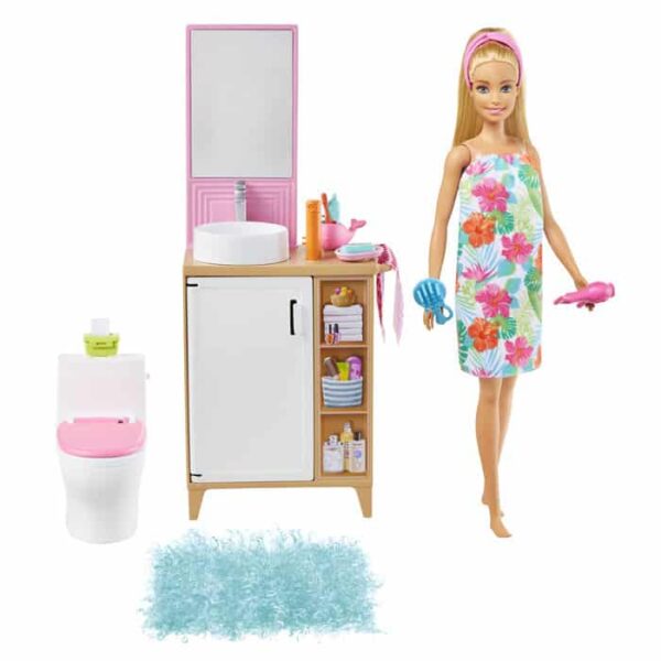 Barbie Room & Doll kylpyhuonesetti