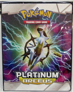 Pokémon keräilykorttikansio Platinum Arceus 90 kortille