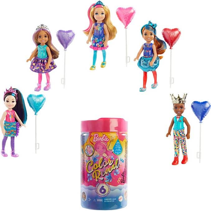Barbie Color Reveal pikkunukke