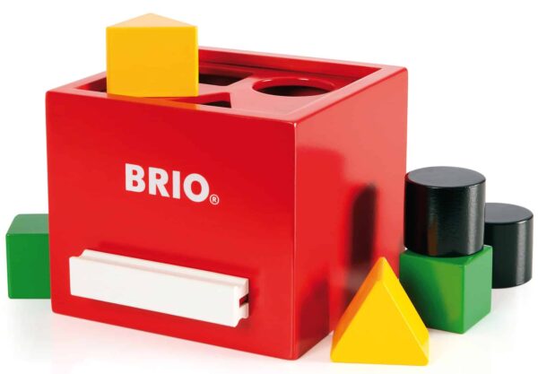 Brio punainen Palikkalaatikko