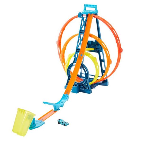 Hot Wheels Track Builder Triple Loop Kit