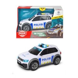 Dickie Toys suomalainen poliisiauto VW Tiguan R-line