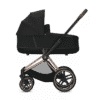 Cybex Priam yhdistelmävaunut ruusukulta rungolla, Stardust black + cloud z turvakaukalo - Thumbnail Image 1