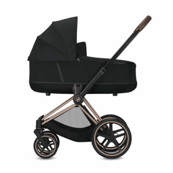 Cybex Priam yhdistelmävaunut ruusukulta rungolla, Stardust black + cloud z turvakaukalo