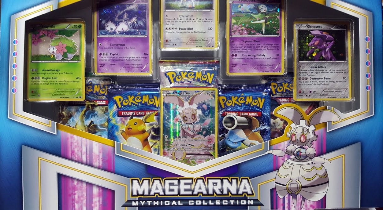 Pokémon Magearna Mythical Collection lahjapakkaus