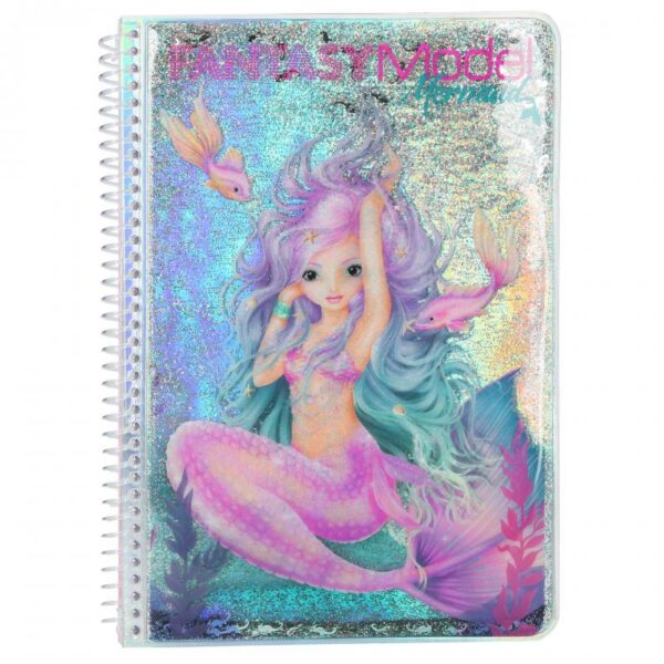 Fantasy Model Mermaid -glitterhilevihko