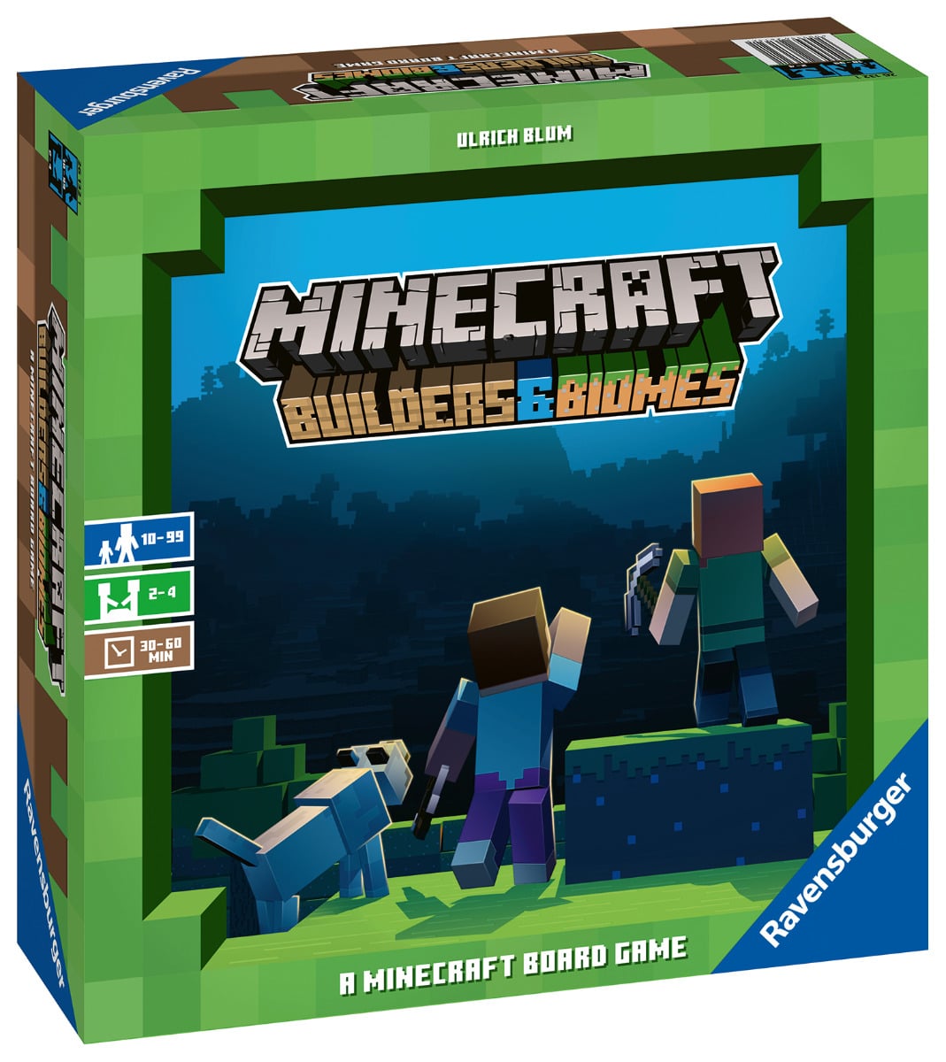 Ravensburger Minecraft Builders & Biomes -lautapeli