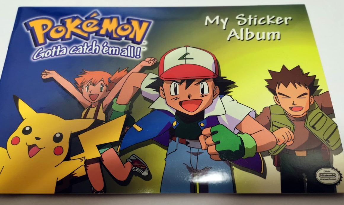 Pokemon My sticker album 1999 (Nintendo Licensed product)