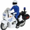 Dickie Toys Poliisi Moottoripyörä - Thumbnail Image 2