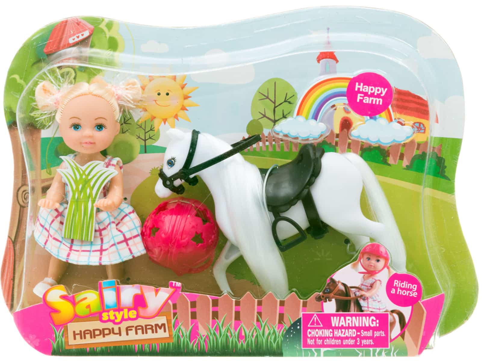 Sairy Style Happy Farm nukke ja poni