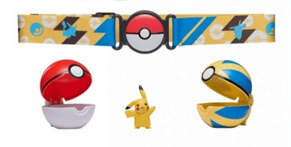 Pokémon Clip ´n´Go belt set -figuurisetti Pikachu