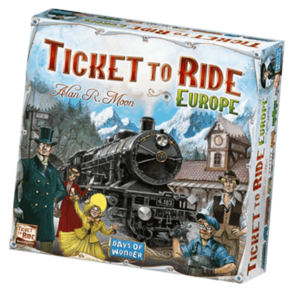 Ticket to Ride Menolippu Eurooppa -lautapeli