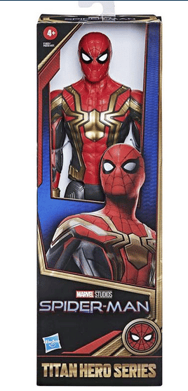 Marvel Titan Hero Series Spiderman -figuuri Iron-spider