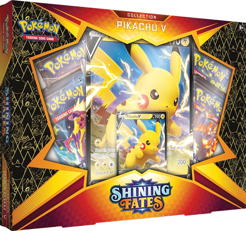 Pokémon Shining Fates Pikachu VBox -lahjapakkaus