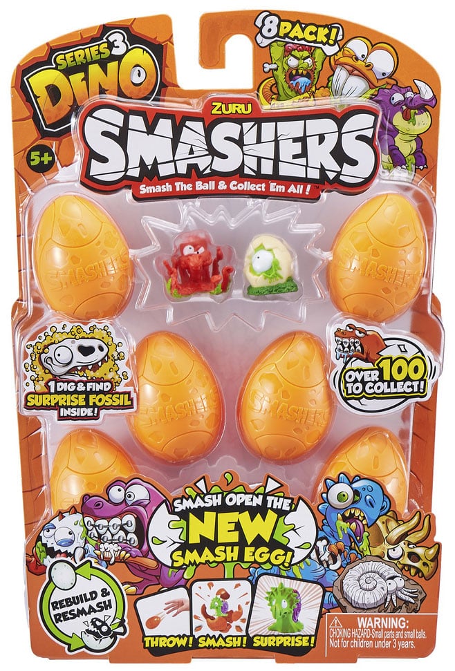 Smashers Dino 8-pack