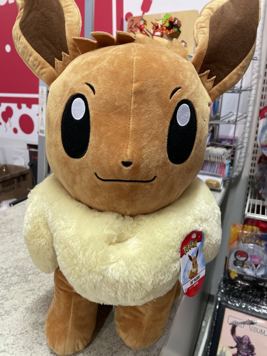 Pokémon Jätti-pehmo Eevee Istuva 55cm