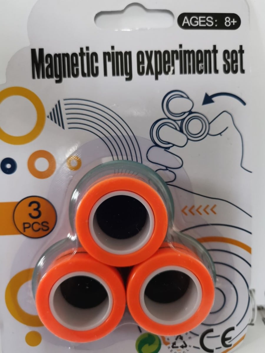 Magneetti rinkulat oranssi