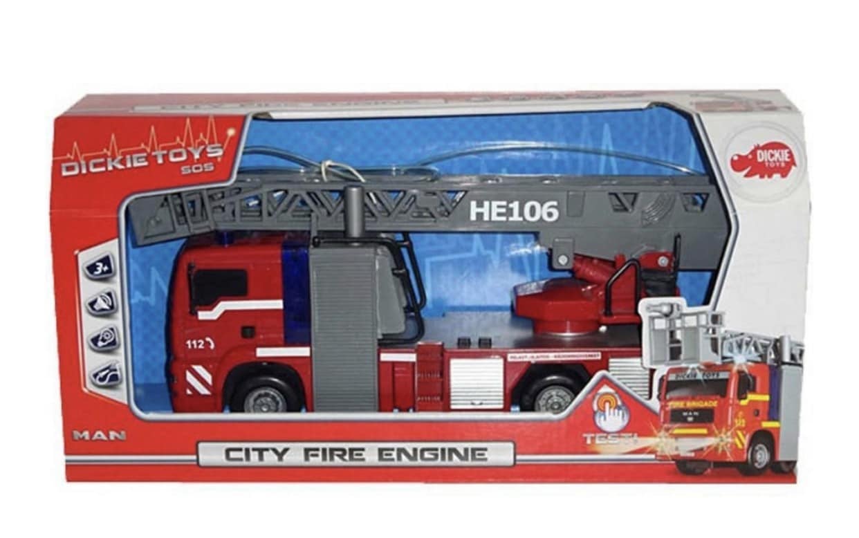 Dickie Toys City Fire Engine Paloauto