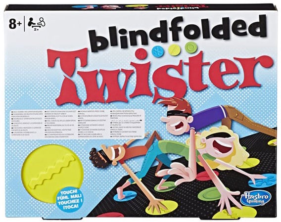 Blindfolded Twister -peli
