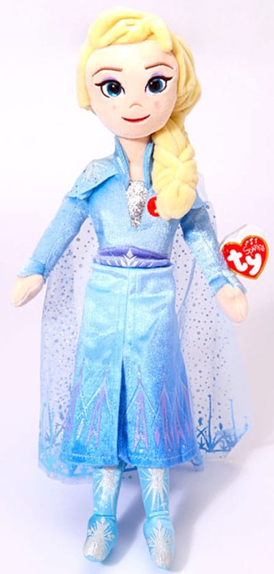 Ty Sparkle Frozen II Elsa -pehmonukke