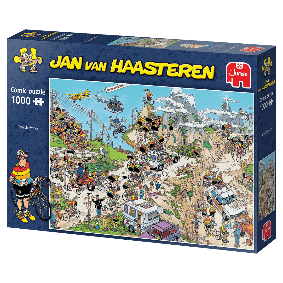 Jan Van Haasteren Comic puzzle Tour de France 1000 palaa