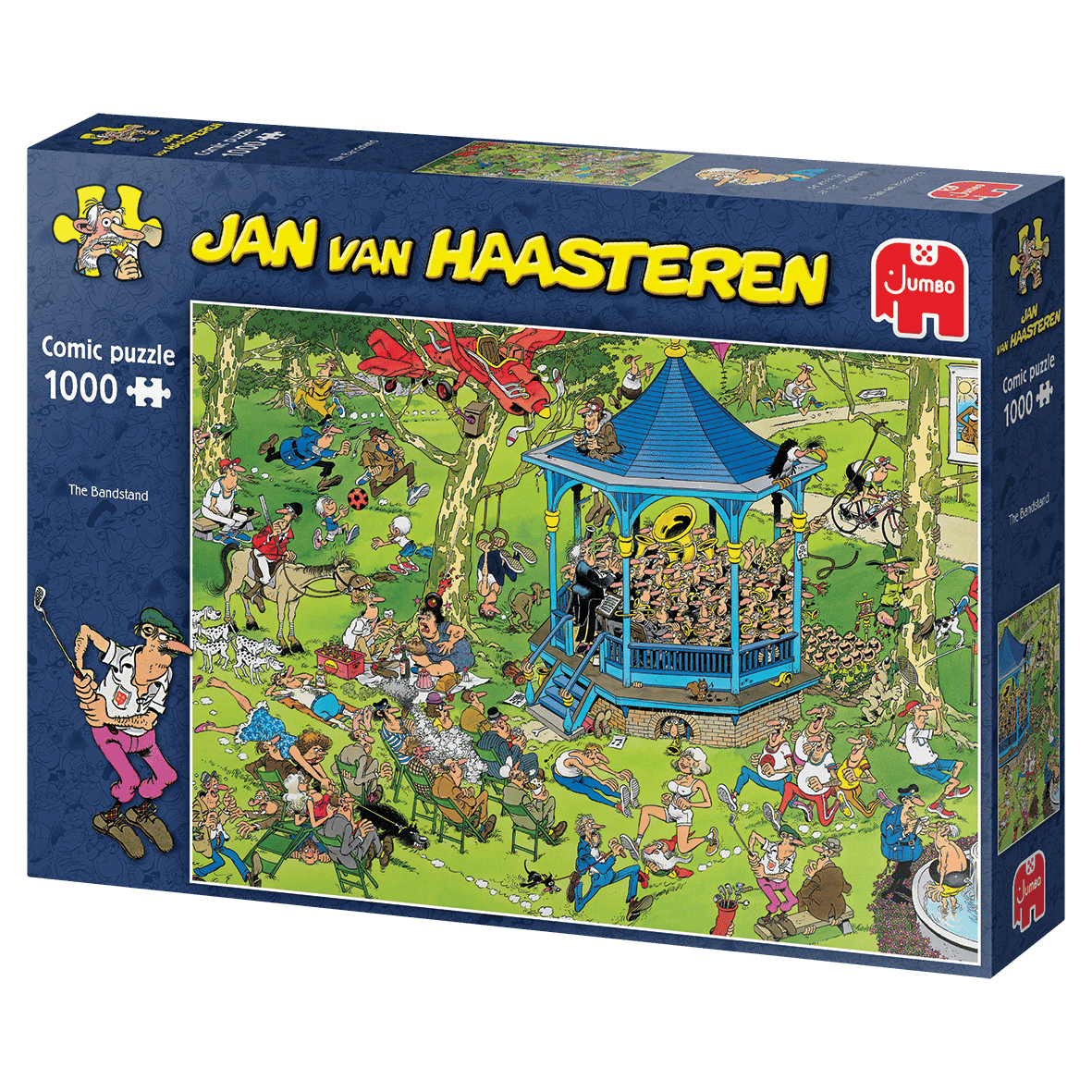 Jan Van Haasteren Comic puzzle The Bandstand 1000 palaa