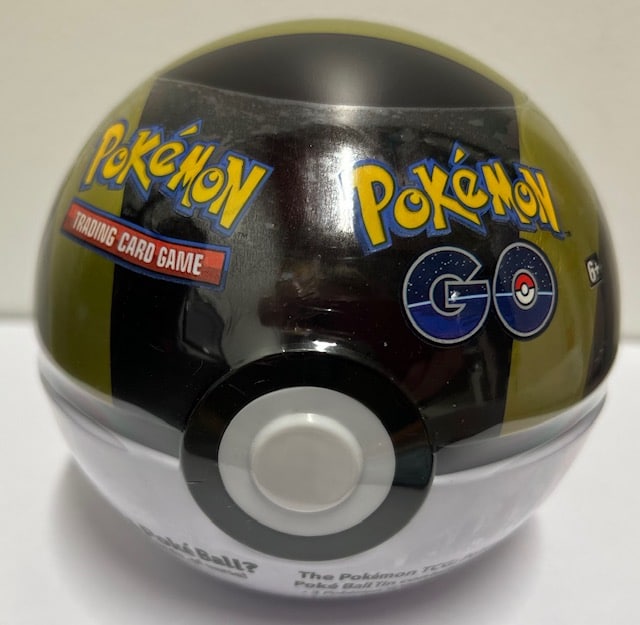 Pokémon TCG Pokémon GO Poké Ball Tin 2022 musta-kulta