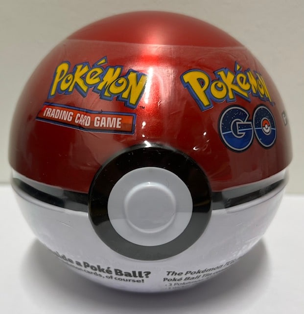 Pokémon TCG Pokémon GO Poké Ball Tin 2022 punainen
