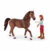 Schleich Horse Club Hannah & Cayenne 42539 - Thumbnail Image 3