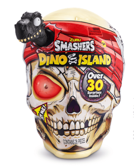 Smashers dino island giant skull