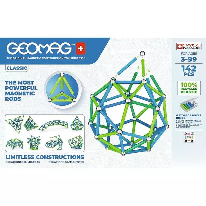 Geomag Limitless Constructions 142 osaa