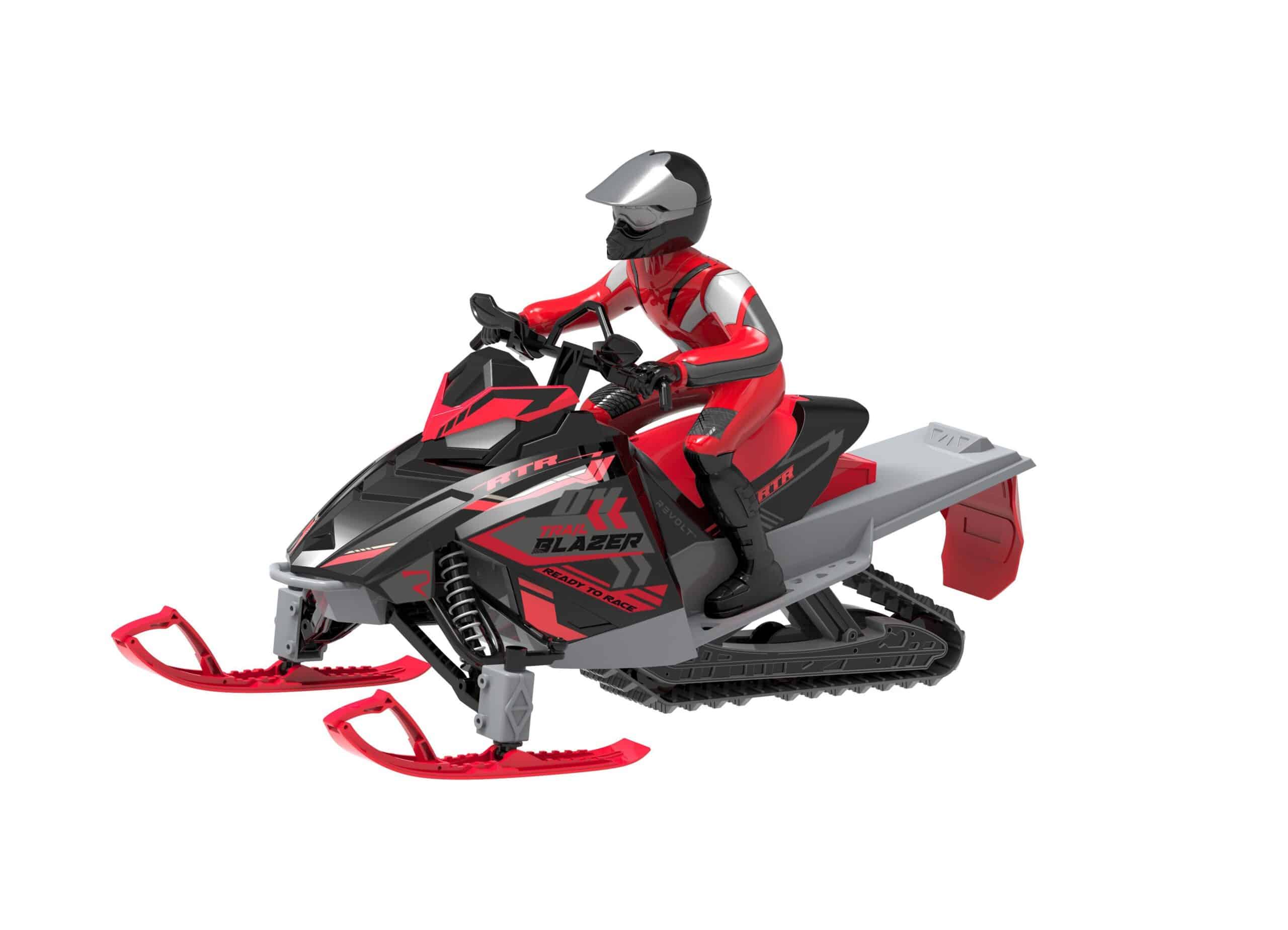 REVOLT R/C Trail Blazer Snowmobile 1:6 Red