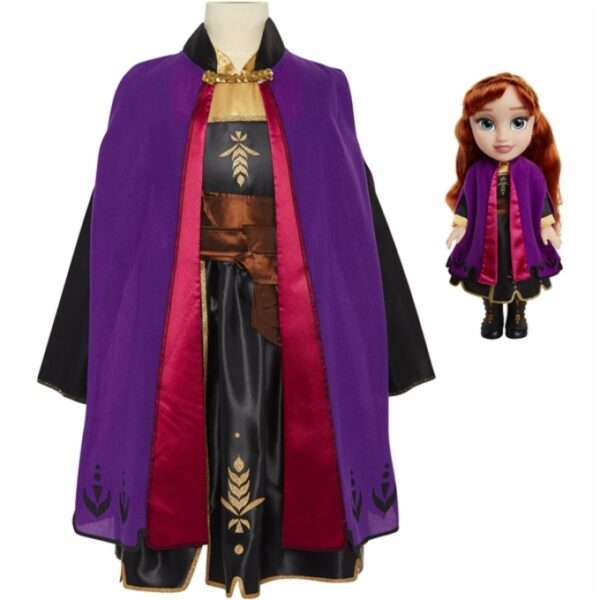 Frozen 2 Anna nukke ja mekko