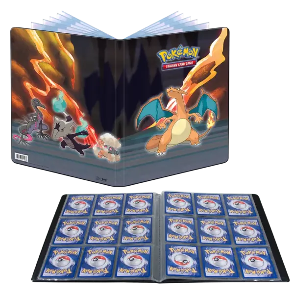 Pokémon supersized keräilykorttikansio Charizard A4 KOKO